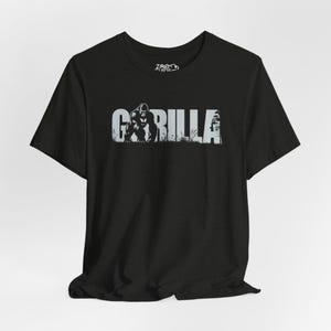 GORILLA Adult Unisex Tee Shirt by Zoo Guide™