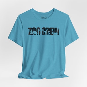 Camiseta unissex adulta ZOO CREW da Zoo Guide™