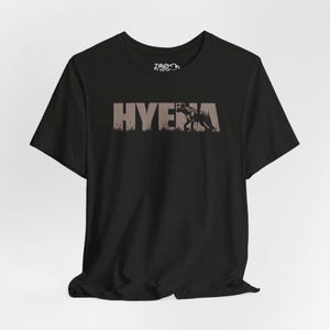 HYÄNE Farbe Erwachsene Unisex T-Shirt von Zoo Guide ™
