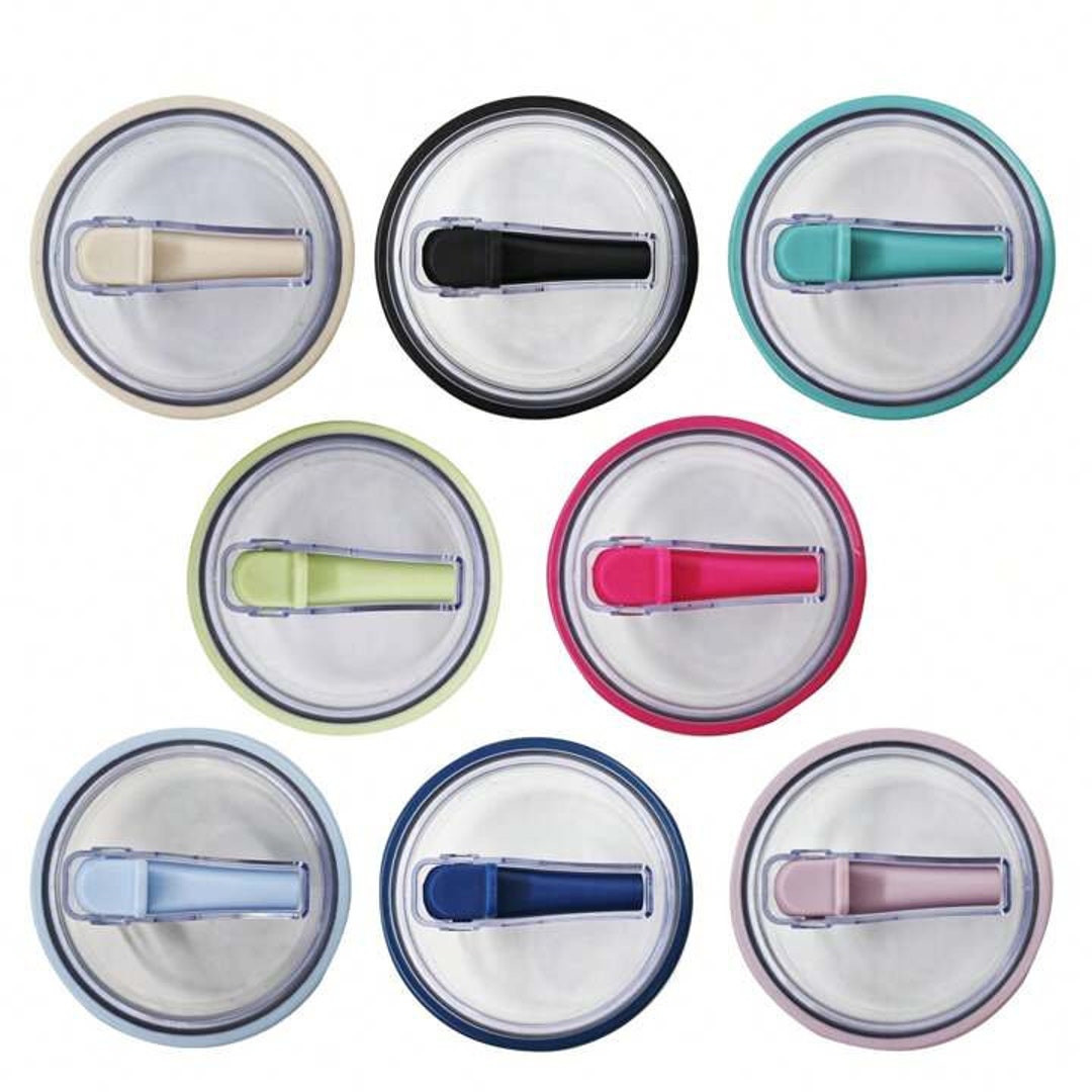 40oz Tumbler Leak Proof Flip Top Screw on Lid Replacement Compatible