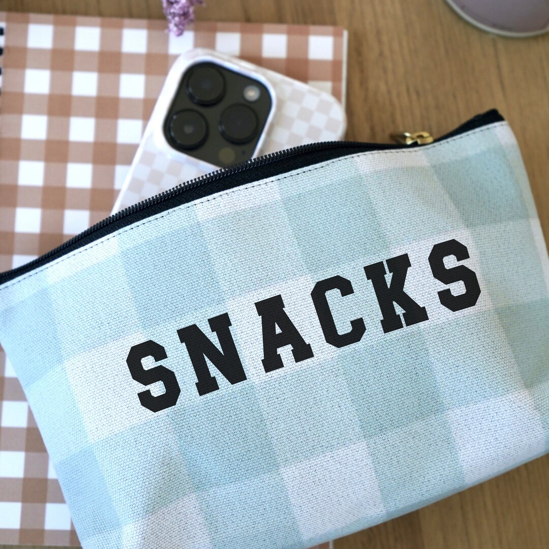 Snack Bag for Kids Organizer for Snacks on the Go Pouch for Children ...