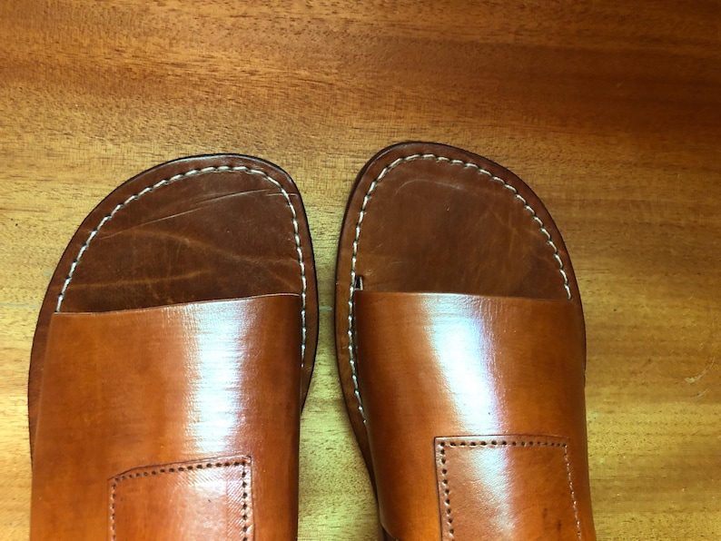 leather sandals, men leather sandal, moroccan sandal, handmade sandals, brown leather, men slip sandal, leather slides, arabic sandals, summer sandals, open toe sandal, artisan leather, minimal sandals, comfort sandals
