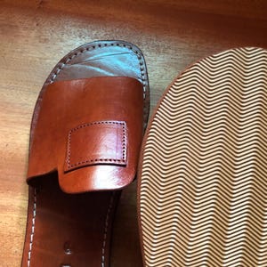 leather sandals, men leather sandal, moroccan sandal, handmade sandals, brown leather, men slip sandal, leather slides, arabic sandals, summer sandals, open toe sandal, artisan leather, minimal sandals, comfort sandals