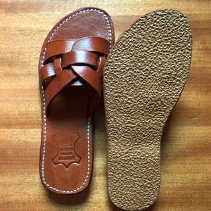 women leather sandal, leather sandals, brown leather sandal, handmade sandals, moroccan sandals, woven leather sandal, summer sandals, boho leather sandal, women slip sandals, casual summer sandal, artisan sandals, flat leather sandal, boho summer sandal