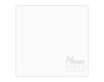 Please Hesitate Post-it® Notes