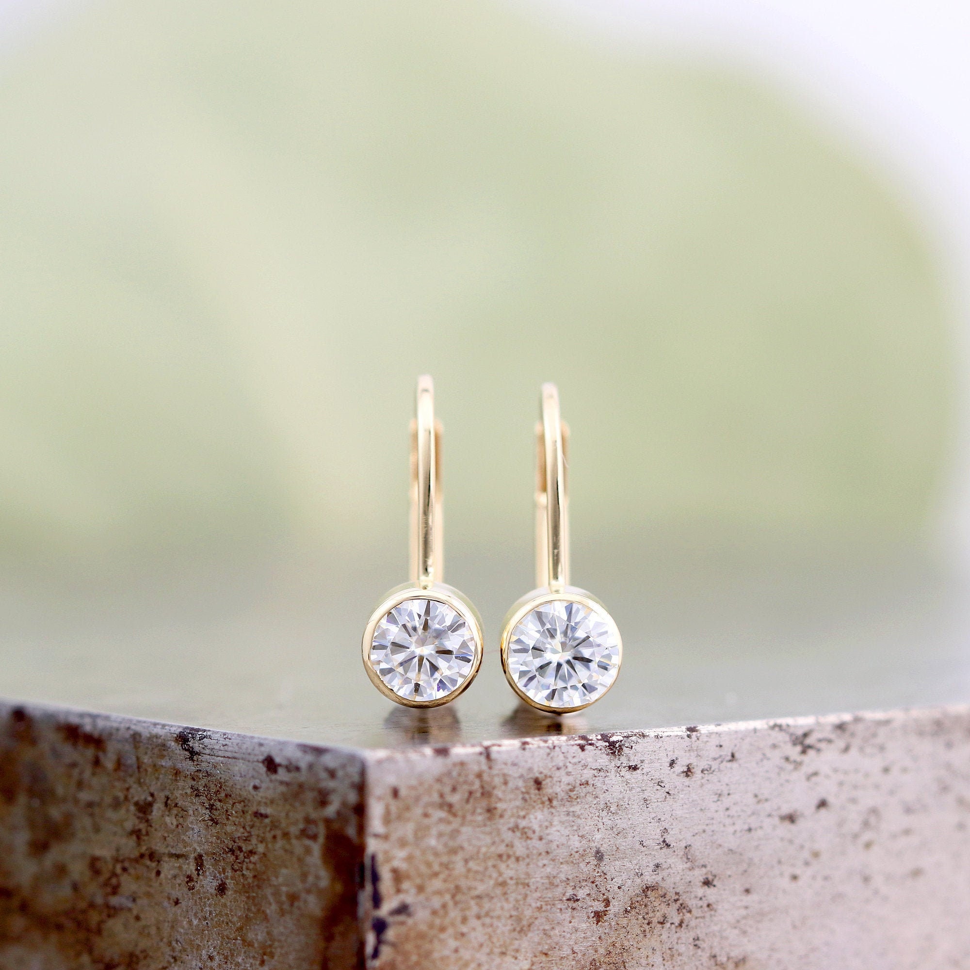 14k leverback earrings deals