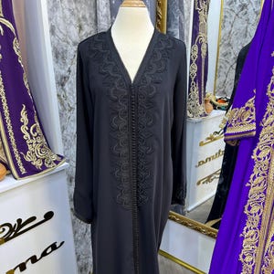 Embroidered Moroccan Kaftan: Luxury Takchita Wedding Dress