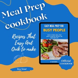 CookBook Protein Meal Plan for Weight Loss & Muscle Gain 28-Day Healthy Meal Prep Cookbook with 30+ High Protein Recipes lazy meal planning