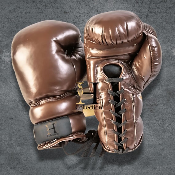 Boxhandschuhe Echtleder Leder Boxhandschuhe Boxhand Produktbild-Vorschau 7