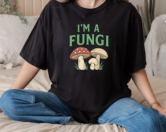 Fungi Mushroom Comfort Colors T-shirt Boho Nature Lover-shirt