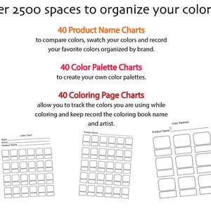 Colorist’s Swatch Journal by Anne ManeraInstant Download