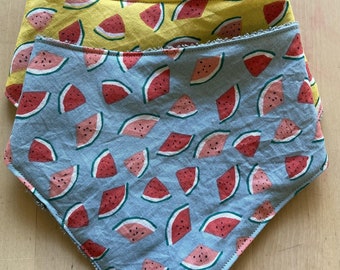 Baby Bandana Bibs - Watermelon