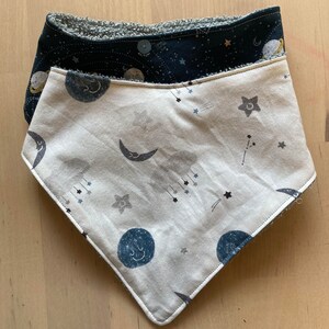 Baby Bandana Bibs Space image 2