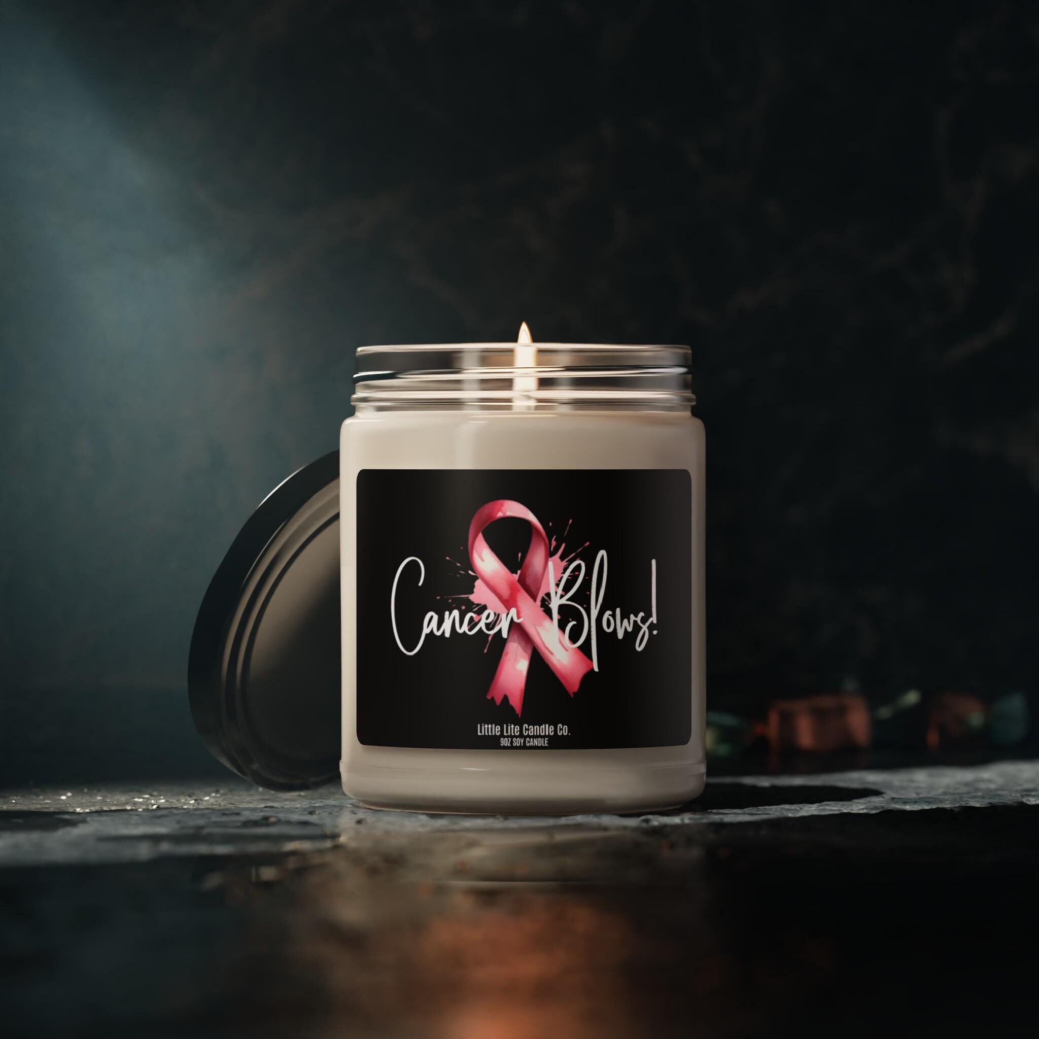 Candele per la sensibilizzazione sul cancro al seno - 2,75 oz