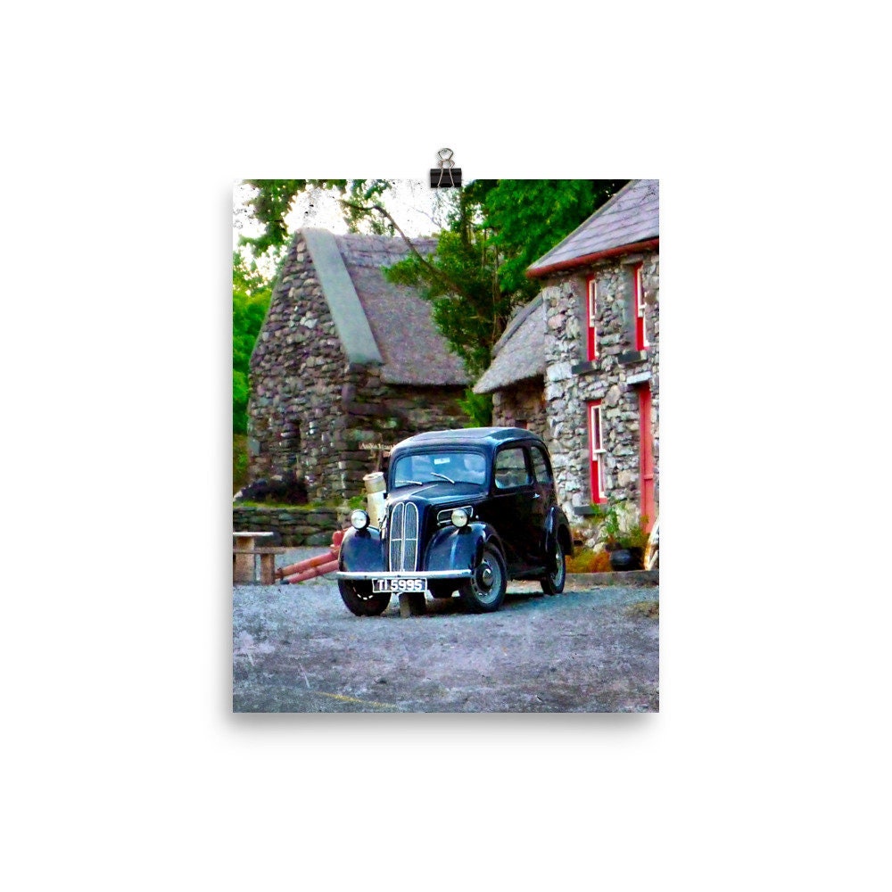 Old Black Car, Molly Gallivan's, KENMARE, Co. Kerry,ireland Photography