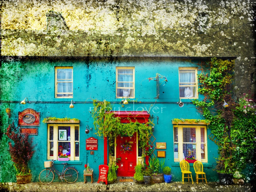 Skibbereen IRELAND Co. CORK Colorful House McCarthy Irish Etsy