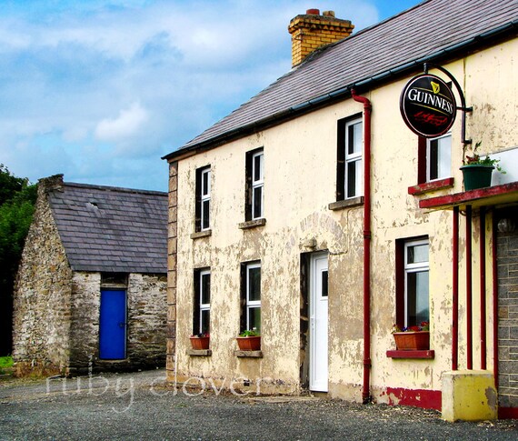 Derelict In Donegal Bay View Pub In Inishowen Guinness Sign Etsy