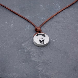 Kitesurfing Necklace Gift Pewter pendant Handmade by Zulasurfing image 5