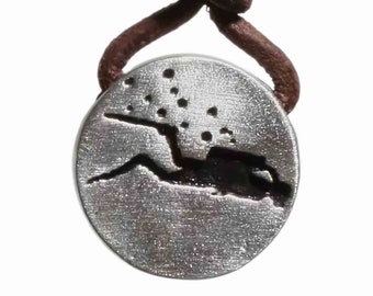 Scuba diving Gift Diver Necklace | pewter scuba jewelry by zulasurfing
