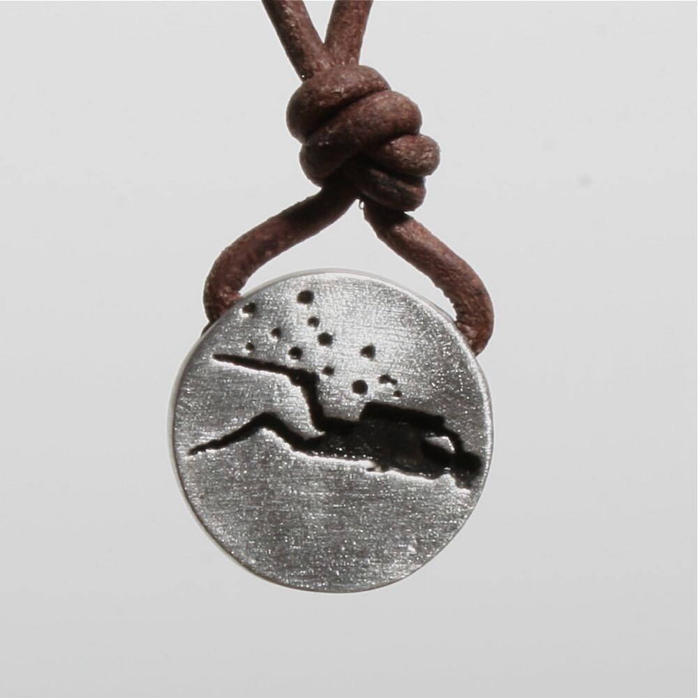 Scuba Diving Necklace Pewter Scuba Jewelry by Zulasurfing Etsy UK