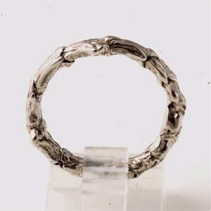 Avant Garde Sterling Silver Bush Branch Ring Perfect Gift for a loved one or Keep it for yourself Delicate Silver Color size 10 US