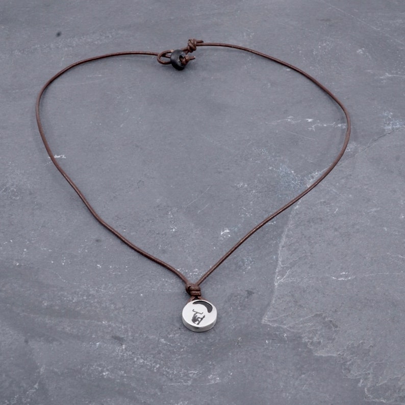Kitesurfing Necklace Gift Pewter pendant Handmade by Zulasurfing image 6