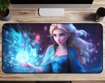 Lorcana Playmat Princess Desk Mat Unofficial Lorcana Mat Gaming Mouse Pad TCG Playmat Lorcana Mousepad Lorcana Trading Card Game Mat