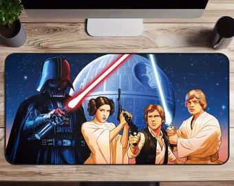Playmat Star Wars Unlimited Darth Vader Mouse Pad Star Wars Desk Mat Skywalker Trading Card Game Star Wars Mat Gaming Mousepad TCG Playmat