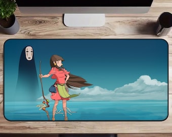 Spirited Away Bureau Mat Studio Ghibli Muismat Anime Muismat Studio Ghibli Decor Japanse Bureaumat Spirited Away Bureau Pad Gift Gaming Pad