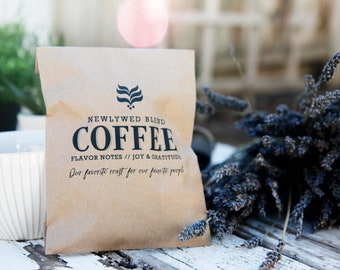 Thank You DIY Coffee Favors - Budget Wedding Favor Bags - 20 per pack (coffee not included)