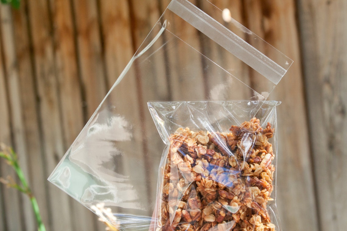 Food Safe Plastic Bags Prewrap your Baked Goods and Nuts Etsy