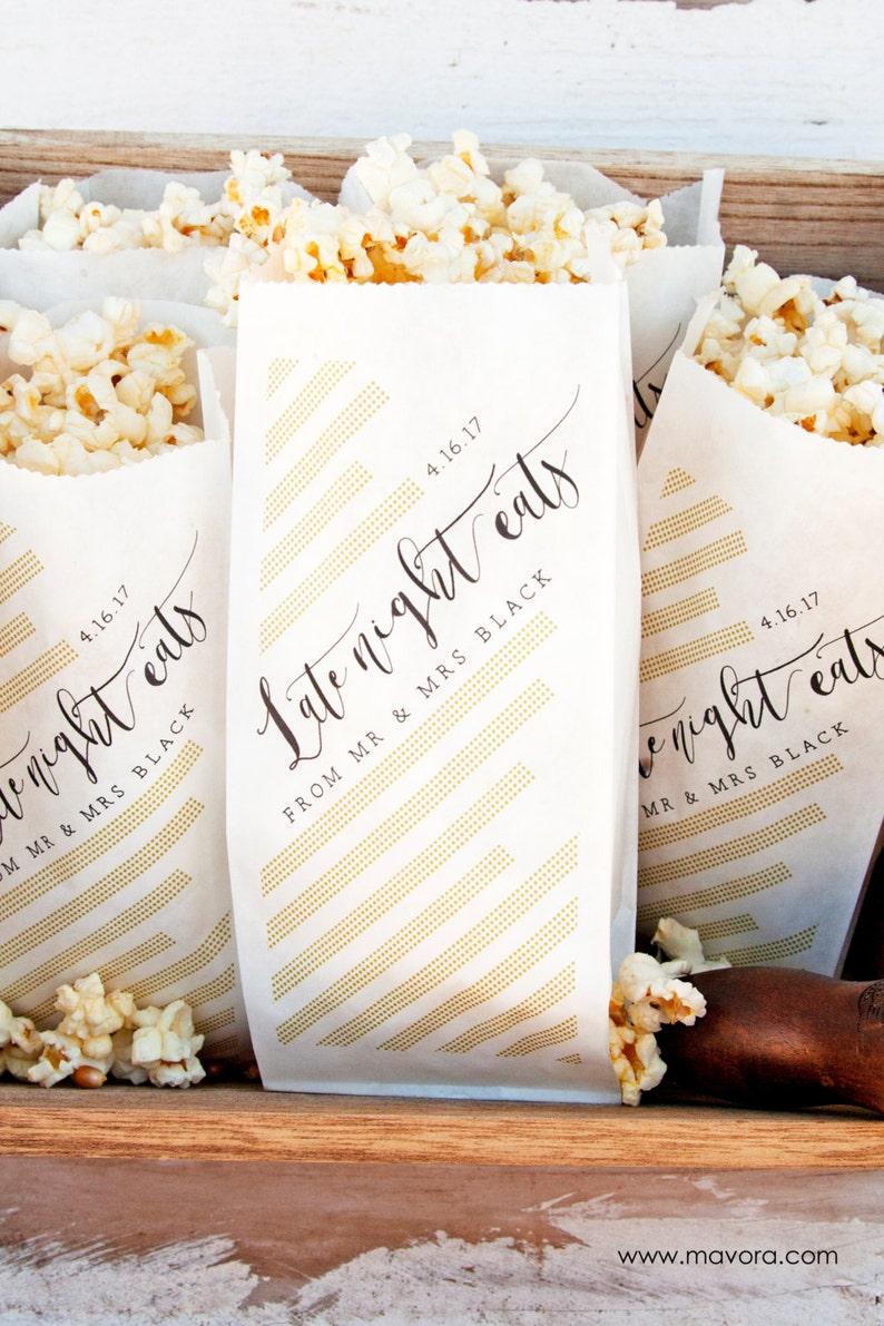 customized popcorn bags