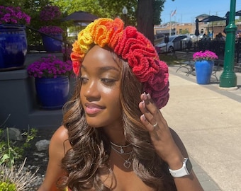 Custom Crochet Ruffle Bucket Hat: Made-To-Measure