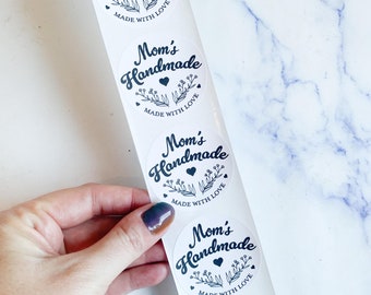 Custom Logo Stickers, Handmade Item Labels, Business Stickers