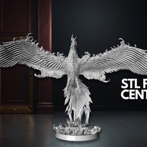 Phoenix - 3D STL Files High Quality 3D Printer STL File, 3D Digital Printing STL File for 3D Printers 3D Printer