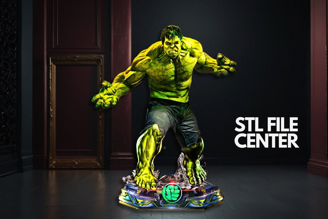 Hulk V2 3D STL Files High Quality 3D Printer STL File, 3D Digital ...