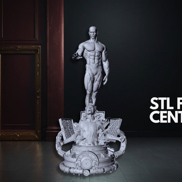 Dr. Manhattan - 3D STL Files High Quality 3D Printer STL File, 3D Digital Printing STL File for 3D Printers 3D Printer