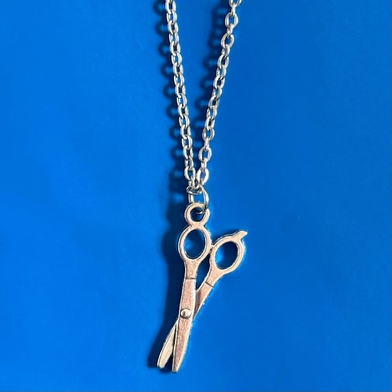 アクセサリー shermer necklace Necker 372 ~Aquamarine & Vessonite Rectangle Necklace with