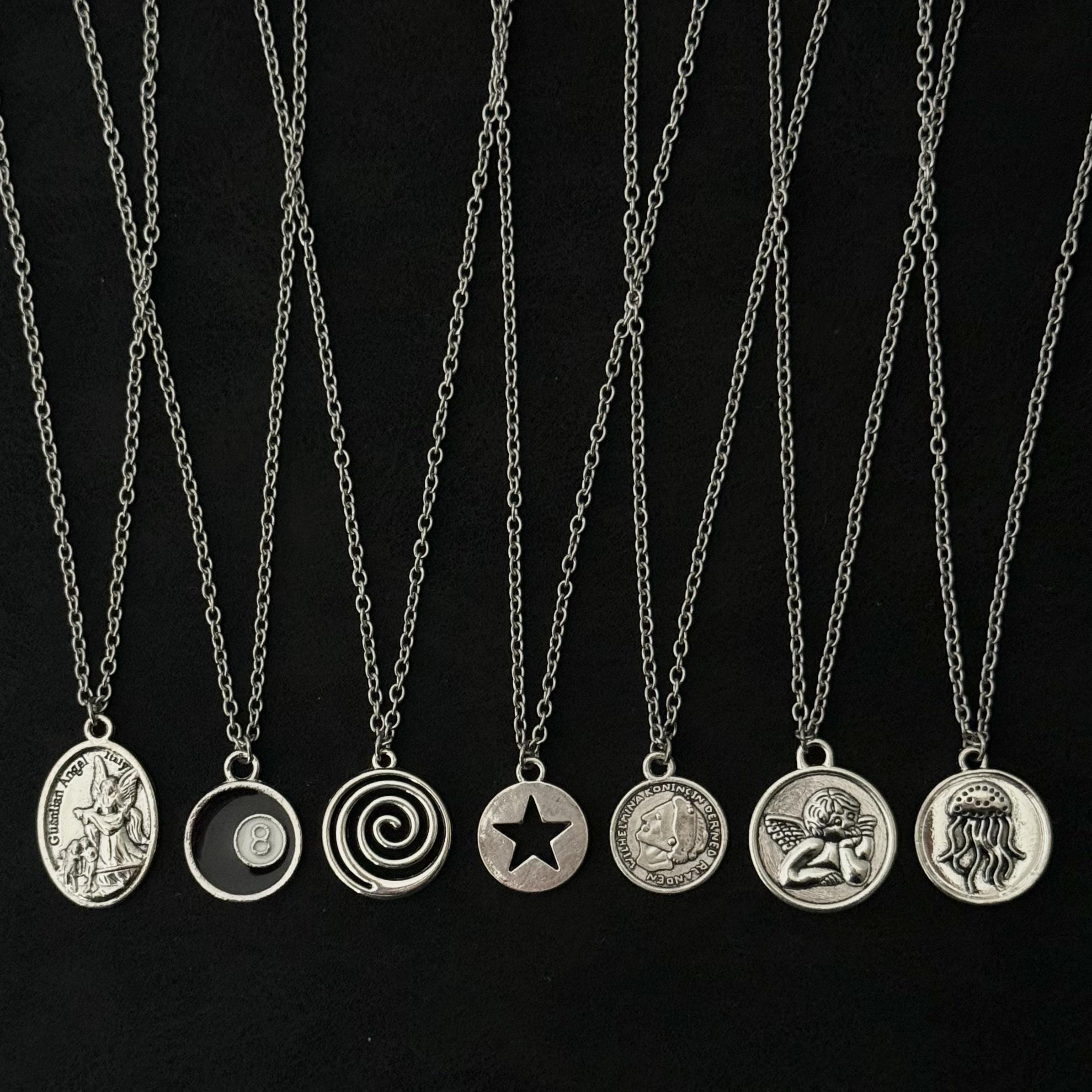 2 Ciondoli Disco In Argento Sterling 925 - Tondi Piatti Da 15 Mm, Vuoti E Incisi, Per Bracciali E Collane Fai Da Te, Con Foro 1 Mm - 2