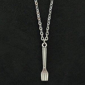 Zilveren vorkketting heren bedelketting zilveren ketting dames zilveren ketting hanger ketting