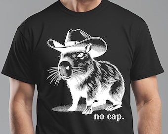 Camisa Capybara Ropa Carpincho Vintage Camisa Carpincho Divertido Carpincho Crewneck Camisa Carpincho Camisetas Gráficas Regalo para él Regalo para ella Sin gorra