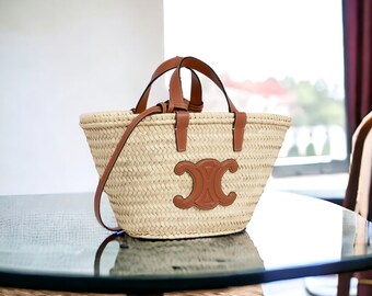 Celine Tas, Celine Triomphe, Designer Tas, Echte lederen tas voor dames, Tote Bag, Strandtas, Handtas, Ontwerper