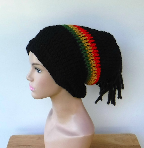 2 en 1 Dread tube ou chapeau avachy, bonnet dreadlocks avec dos