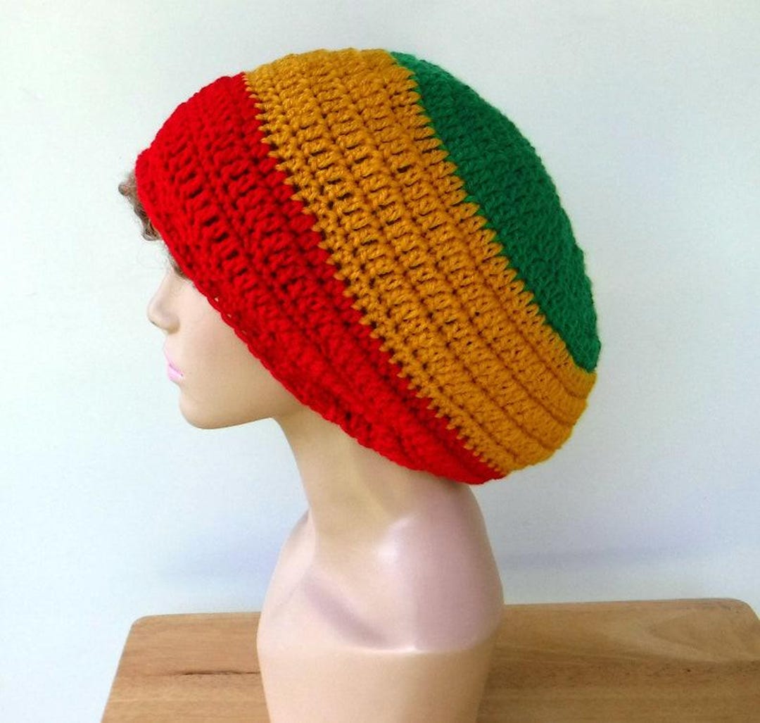 PDF Instant Download Pattern Basic Dread Tam or Slouchy Beanie Hat Easy ...