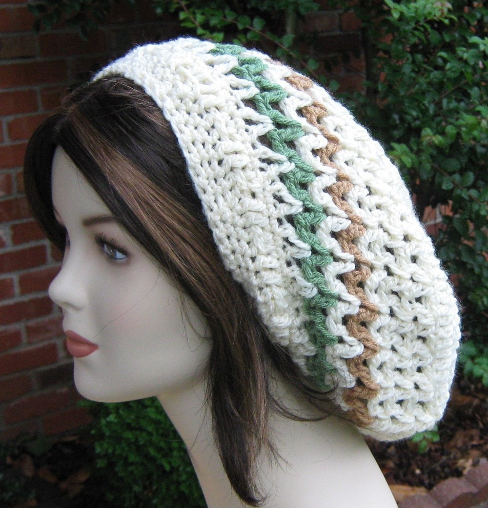 PDF Instant Download Pattern Zigzag Slouchy Beanie Hat or Extend to ...