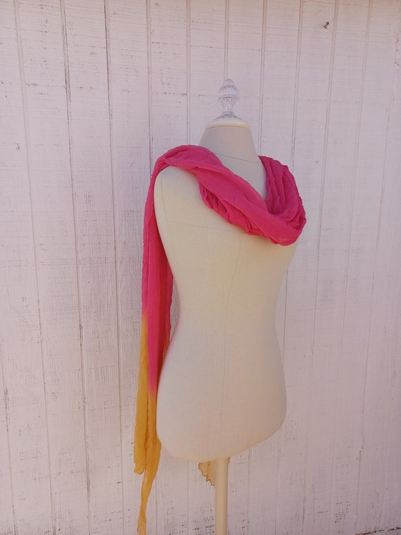 Indian dupatta scarf/B Quality Vintage women Scar… - image 3