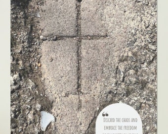 The Cross - single digital poster print