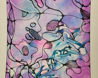 NeuroPepto- Watercolor Painting