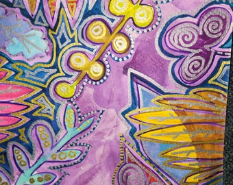 Negative Mess-up- Watercolor Painting