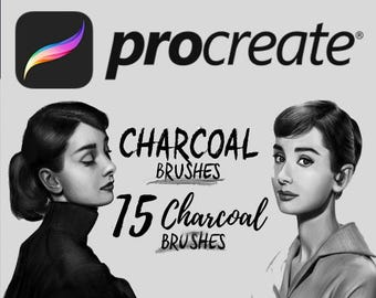 May include: Procreate Charcoal Brushes - 15 Charcoal Brushes for digital art and illustration.